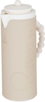 Royal7 Plastic Alsaif Gallery Thermos, 1 liter, embossed leather - beige product image 4