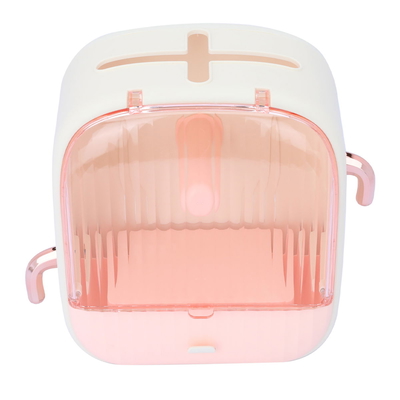 Al Saif Gallery Plastic Face Towel Storage Box, 26x15x24 cm - Pink product image 2