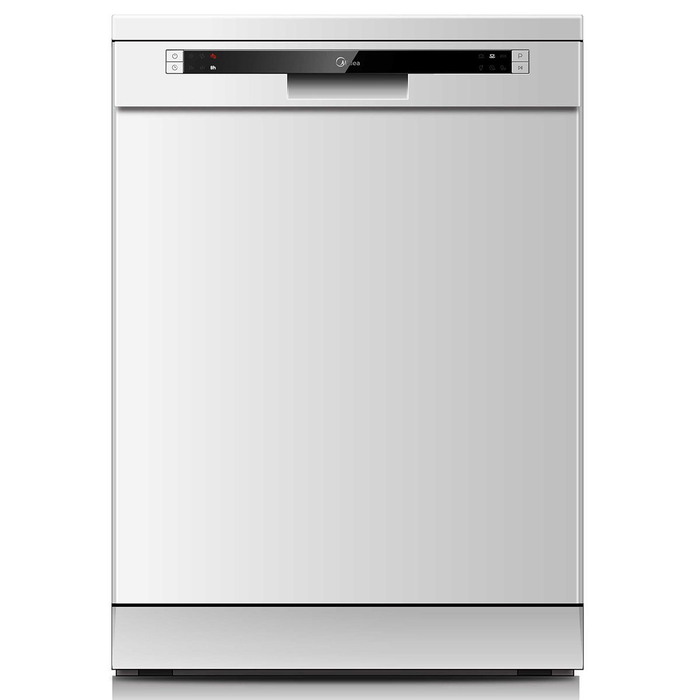 Midea Wqp125201Cw Dishwasher, 11 Liters, 7 Programs, Water Consumption - Silver product image 1