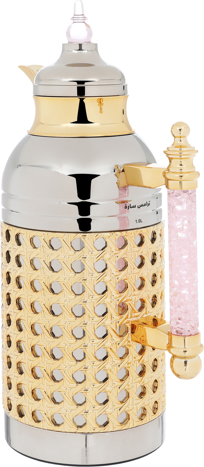 Al Saif Gallery Steel Thermos Set (Sara), 1 Liter, 2 Pieces - Pink product image 7