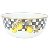 Al Saif Gallery steel bowl, 20 cm, plastic cover - white coloured product image 2