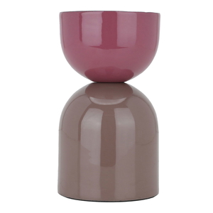 Al Saif Gallery Porcelain Candle Holder, Round - Colored product image