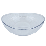 Al Saif Gallery Plastic Serving Plate, 32X25X12 Cm, 3.3 L - Clear product image 1