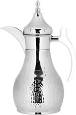 Al Saif Gallery Haila Thermos, 1.2 liters, steel inner case, steel outer case - silver product image 1