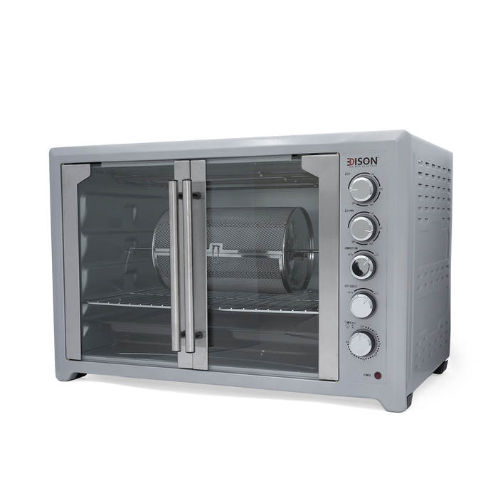 Edison TY1005BCL Hammer Electric Oven with Grill, 2800W, 100L, 2 Doors - Silver product image 3