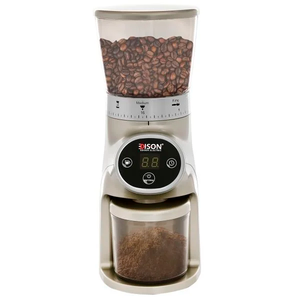 Edison Digital Coffee Grinder, 31 Grinding Degrees, 275g, 200W - Gold product image