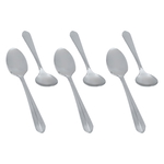 Al Saif Gallery steel spoon set, 24 pieces, engraved - silver product image 4