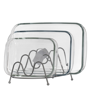 طقم صواني فرن زجاج السيف غاليري، 3 قطع - شفاف product image