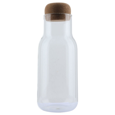 Al Saif Gallery glass bottle, 20 x 10 x 16 x 16 cm - clear product image 1