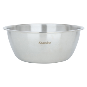 Al Saif Gallery Steel Bowl, 26 cm - Silver product image