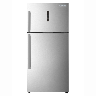 Edison Edir565 Inverter Refrigerator, 564 Litres, 19.9 Feet, 2 Doors, Top Freezer- Silver product image 1