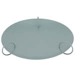 Al Saif Gallery Steel Flat Bowl, Round - Green product image 2