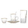 Alsaif Gallery Bialat Tea and Coffee Serving Set, 30 Pieces - Clear product image 2