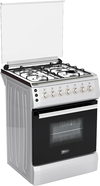 Edison Freestanding Gas Oven, 60 X 90 Cm, 5 Burners - Silver product image 2