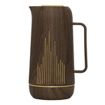 Glory Glass Thermos, 1 Liter, Plastic-Wooden Outer Shell product image 1