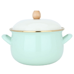 Al Saif Gallery Steel Pot, 20 cm - Light Green product image 1