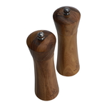 Al Saif Gallery Wooden Pepper and Salt Grinder, 2 Pieces - Brown product image 2