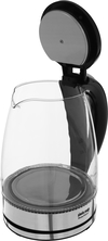 Home Master HM-534 Glass Kettle, 1500 Watt, 1.8 Liter - clear Black product image 2