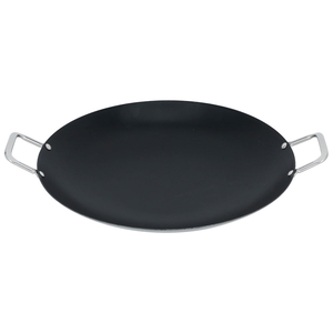 Al Saif Gallery Turkish steel roasting pan, 40 cm, black-silver plated product image