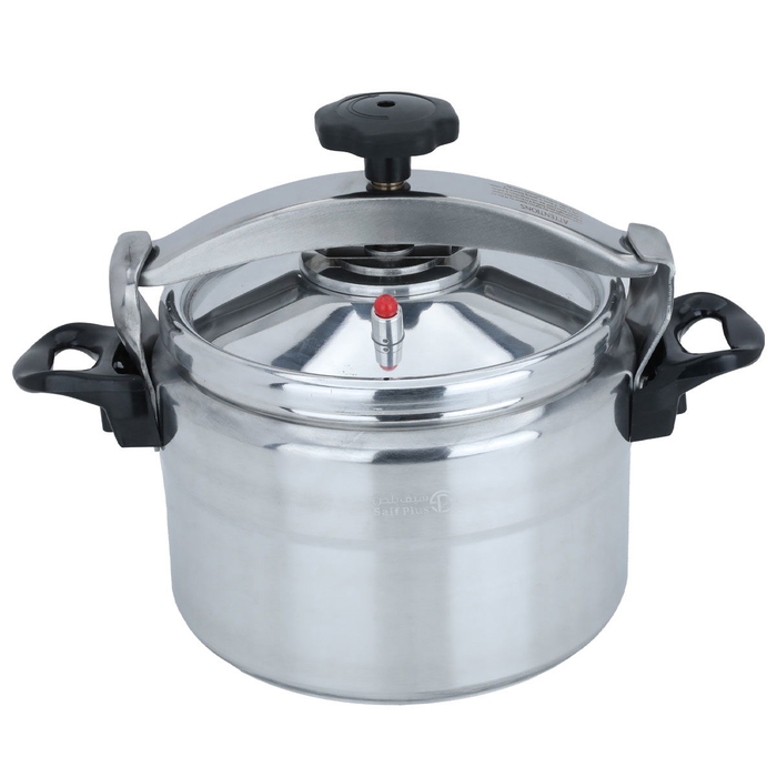 Alsaif Plus Aluminum Pressure Cooker, 9 Liter - Silver product image 2