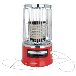 Edison Electric Heater, 2000 Watts, 2 Heat Levels - Red product image