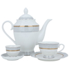 Al Saif Gallery porcelain dining set, 65 pieces, round - white product image 1