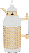 Al Saif Gallery Sarah Steel Thermos Set, 1/1 Liter, 2 Pieces - Pearl Gold product image 9