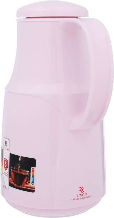 Rhine Markutec Thermal Glass Thermos, 1 Liter - Pink product image 2