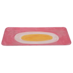 Al Saif Gallery Steel Sweet Serving Plate, 2 x 20.5 x 42, Rectangle - Pink product image 1