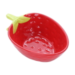 Al Saif Gallery porcelain bowl, 17.8 x 12 x 6.4 cm, strawberry shape - red product image 2