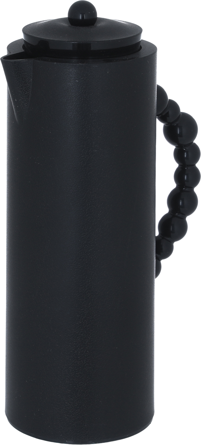 Al Saif Gallery Royal 7 Glass Thermos, 1 Liter, Plastic Body - Black product image 3