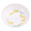 Al Saif Gallery plastic salad plate, 28 x 16.5 x 6.5 cm, round - white product image 2