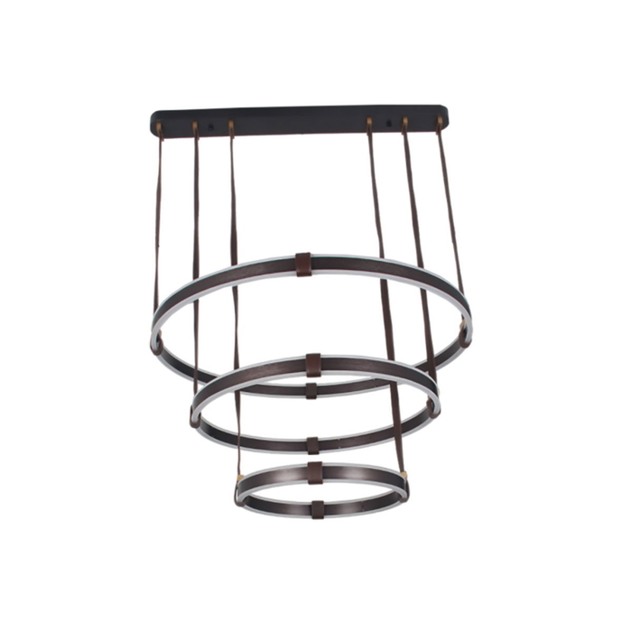 Modern steel Al Saif Gallery chandelier, 40 x 60 x 80 cm, 130 watts - gold product image 2