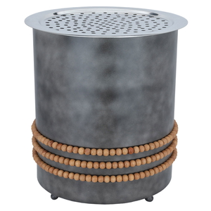 Al Saif Gallery Steel Food Heater, 24 x 24 x 16 cm, Indian - Grey product image