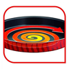 Tefal Red Flame oven tray set, 34+30 cm, round, 2 pieces - red product image 3