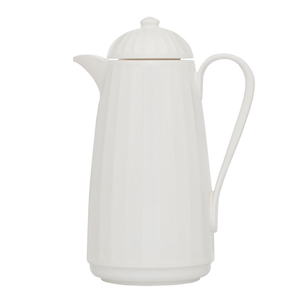 Al-Rhine plastic thermos, 1 liter - white product image