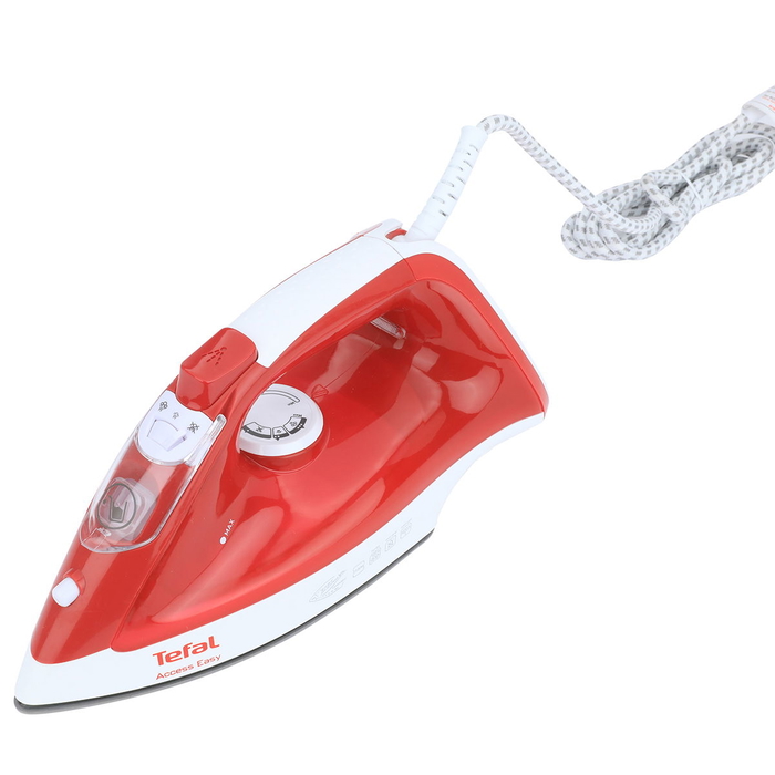 Tefal Steam Iron, 2100 Watt, Ceramic Soleplate - Red product image 5