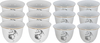 Al Saif Gallery Arabic coffee cups set, 12 pieces, 90 ml, horse pattern - white product image 1