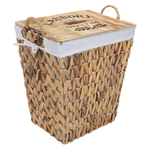 Al Saif Gallery wicker basket set, 3 pieces, with handle - brown product image 4