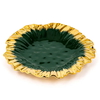 Al Saif Gallery porcelain dessert serving dish, 8.75 inches - green product image 1