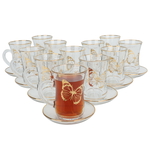 Al Saif Gallery Glass Serving Set, 50 Pieces - Clear product image 2