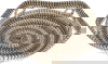 Al Saif Gallery aisha Khos, 36 x 36 x 10 cm, round - grey-beige product image 2
