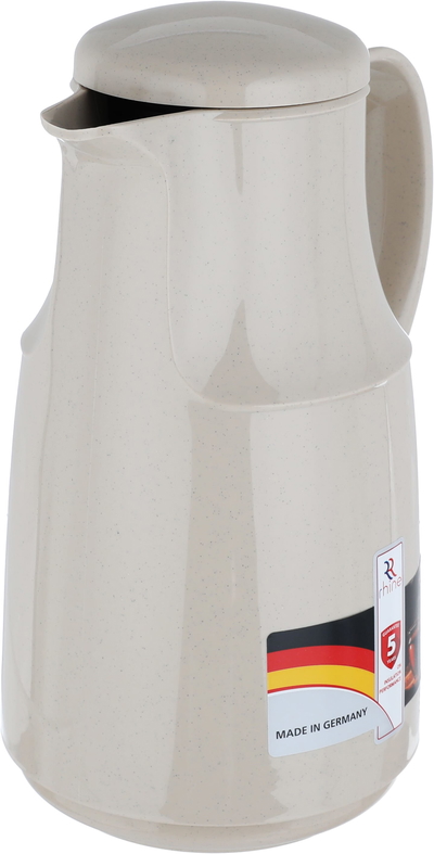 ترمس ماركوتيك كلاسك الراين، 1 لتر، حافظة داخلية زجاج، هيكل خارجي بلاستيك - بني product image 3
