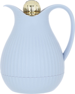 Al Saif Gallery plastic thermos (Ramera), 1 liter - pearl product image 1