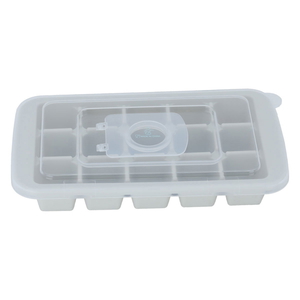 Al Saif Gallery Plastic Ice Cube Tray, with Lid - Beige product image