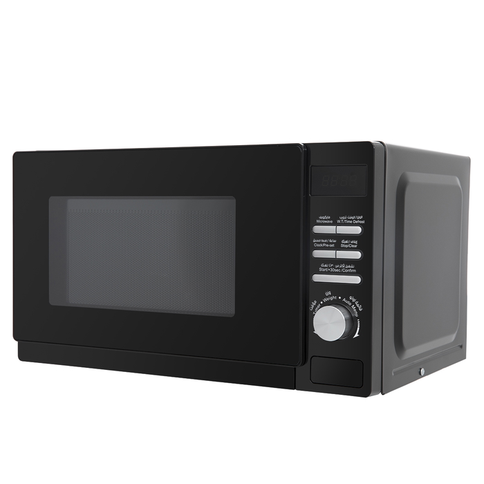 Edison Emw-20Dbxx Microwave Steel, 700 Watts, 20 Liters, Power Level 5, Digital Display, Button Control, Rectangle - Black product image 3