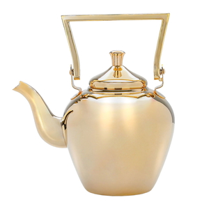 Sulaiman Steel Al Saif Gallery Teapot, 2 Liter - Gold product image