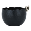 Al Saif Gallery porcelain bowl, 18 x 18 cm, deep round - black product image 1