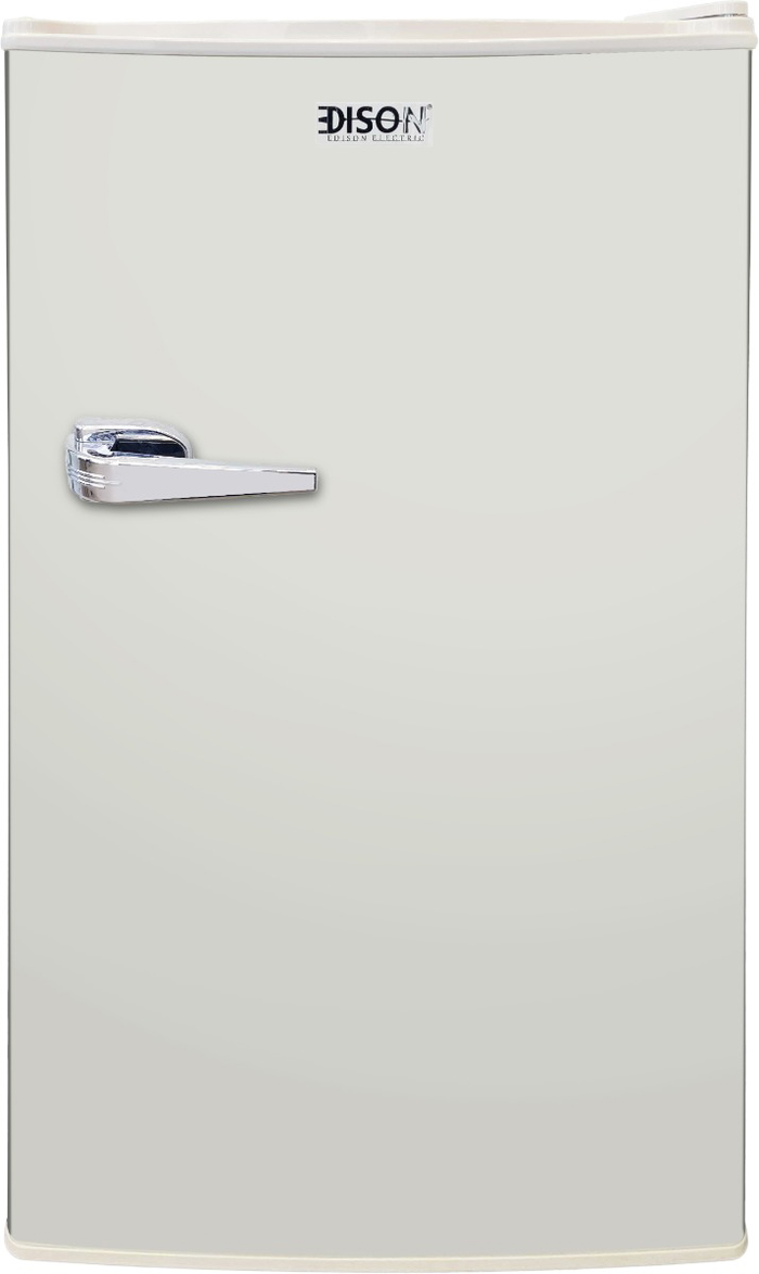 ثلاجة ميني بار إديسون، 3 قدم، 84 لتر، فريزر داخلي علوي، EDIR90 - بيج product image 1