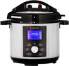 Edison Granite Pot Electric Pressure Cooker, 1200 Watt, 8 Liters, 11 Functions - Silver Black product image 1